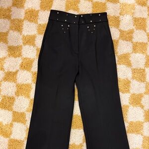 Sandro Elegant Black Pants